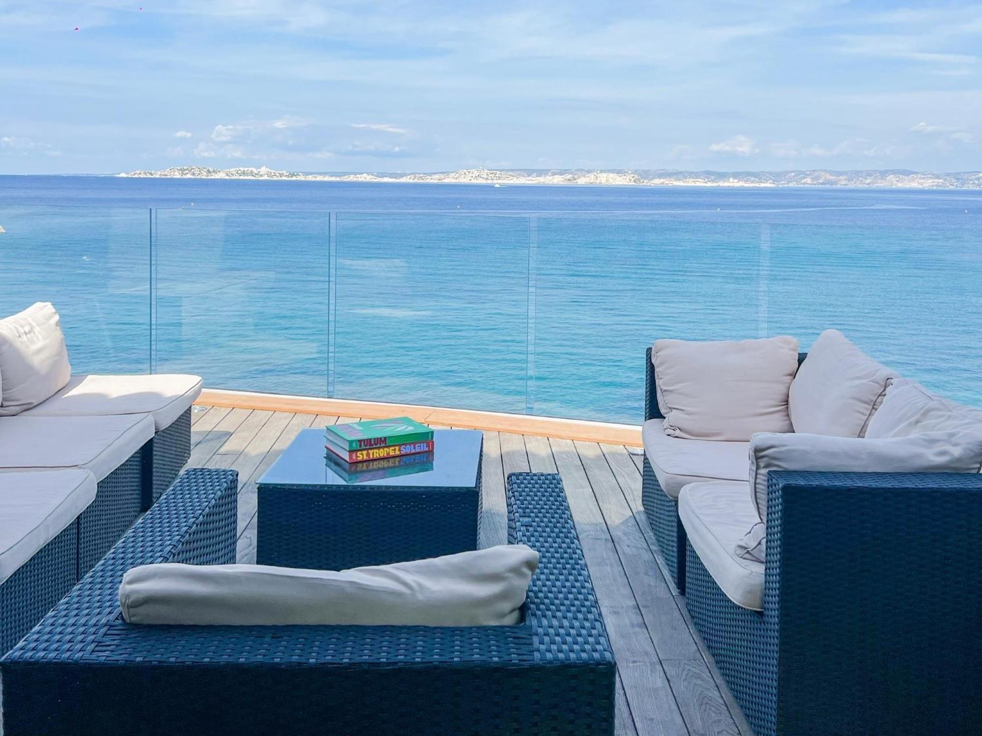 Villa Luxe Vue Mer Panoramique - Sauna-Hamam - Jacuzzi مارسيليا المظهر الخارجي الصورة